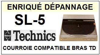 TECHNICS-SL5 SL-5-COURROIES-ET-KITS-COURROIES-COMPATIBLES