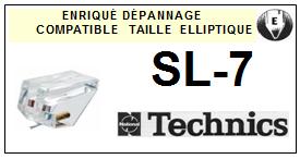 TECHNICS-SL7 SL-7-POINTES-DE-LECTURE-DIAMANTS-SAPHIRS-COMPATIBLES