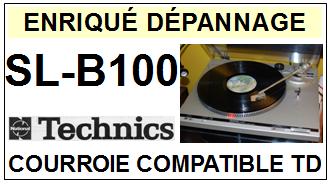TECHNICS-SLB100 SL-B100-COURROIES-COMPATIBLES