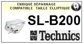 <strong>TECHNICS SLB200 SL-B200</STRONG> <br>Platine SLB200 SL-B200 Pointe diamant elliptique <BR><small>sce 2014-10</small>