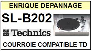 TECHNICS-SLB202 SL-B202-COURROIES-COMPATIBLES