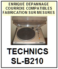 TECHNICS-SLB210 SL-B210-COURROIES-COMPATIBLES