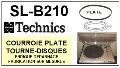 TECHNICS-SLB210 SL-B210-COURROIES-COMPATIBLES