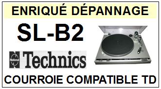 TECHNICS-SLB2 SL-B2-COURROIES-COMPATIBLES