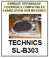 TECHNICS-SLB303 SL-B303-COURROIES-COMPATIBLES