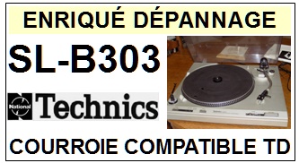 TECHNICS-SLB303 SL-B303-COURROIES-ET-KITS-COURROIES-COMPATIBLES