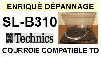TECHNICS-SLB310 SL-B310-COURROIES-COMPATIBLES