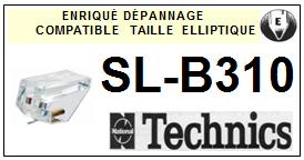TECHNICS-SLB310 SL-B310-POINTES-DE-LECTURE-DIAMANTS-SAPHIRS-COMPATIBLES