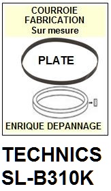 TECHNICS-SLB310K SL-B310K-COURROIES-ET-KITS-COURROIES-COMPATIBLES