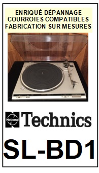 TECHNICS-SLBD1 SL-BD1-COURROIES-ET-KITS-COURROIES-COMPATIBLES