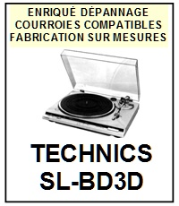 TECHNICS-SLBD3D SL-BD3D-COURROIES-ET-KITS-COURROIES-COMPATIBLES