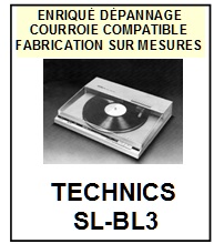 TECHNICS-SLBL3 SL-BL3-COURROIES-COMPATIBLES