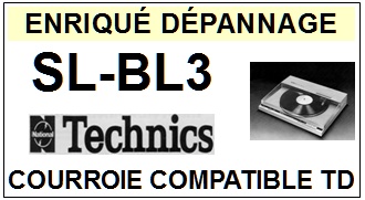 TECHNICS-SLBL3 SL-BL3-COURROIES-ET-KITS-COURROIES-COMPATIBLES