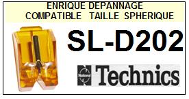 TECHNICS-SLD202  SL-D202-POINTES-DE-LECTURE-DIAMANTS-SAPHIRS-COMPATIBLES