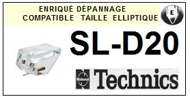 TECHNICS-SLD20 SL-D20-POINTES-DE-LECTURE-DIAMANTS-SAPHIRS-COMPATIBLES