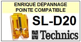 TECHNICS-SLD20  SL-D20-POINTES-DE-LECTURE-DIAMANTS-SAPHIRS-COMPATIBLES