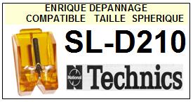 TECHNICS-SLD210  SL-D210-POINTES-DE-LECTURE-DIAMANTS-SAPHIRS-COMPATIBLES
