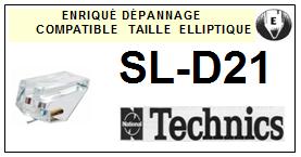TECHNICS-SLD21 SL-D21-POINTES-DE-LECTURE-DIAMANTS-SAPHIRS-COMPATIBLES