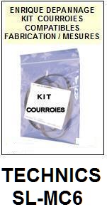 TECHNICS-SLMC6 SL-MC6-COURROIES-ET-KITS-COURROIES-COMPATIBLES