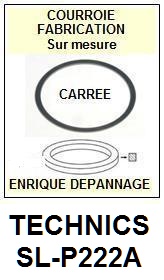 TECHNICS-SLP222A SL-P222A-COURROIES-COMPATIBLES