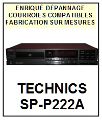 TECHNICS-SLP222A SL-P222A-COURROIES-COMPATIBLES