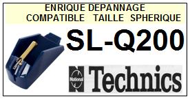 TECHNICS-SLQ200  SL-Q200-POINTES-DE-LECTURE-DIAMANTS-SAPHIRS-COMPATIBLES
