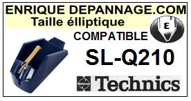 TECHNICS-SLQ210 SL-Q210-POINTES-DE-LECTURE-DIAMANTS-SAPHIRS-COMPATIBLES