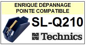 TECHNICS-SLQ210  SL-Q210-POINTES-DE-LECTURE-DIAMANTS-SAPHIRS-COMPATIBLES