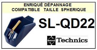 TECHNICS-SLQD22  SL-QD22-POINTES-DE-LECTURE-DIAMANTS-SAPHIRS-COMPATIBLES