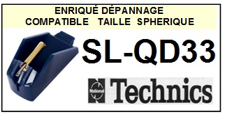 TECHNICS-SLQD33  SL-QD33-POINTES-DE-LECTURE-DIAMANTS-SAPHIRS-COMPATIBLES