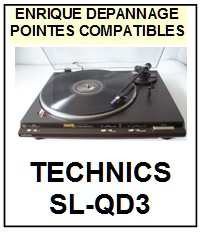 TECHNICS-SLQD3  SL-QD3-POINTES-DE-LECTURE-DIAMANTS-SAPHIRS-COMPATIBLES