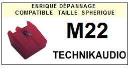 TECHNIKAUDIO-M22-POINTES-DE-LECTURE-DIAMANTS-SAPHIRS-COMPATIBLES