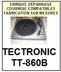 TECTRONIC-TT860B TT-860B-COURROIES-COMPATIBLES