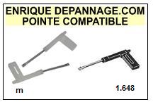 TELEFUNKEN-STUDIO 5095-POINTES-DE-LECTURE-DIAMANTS-SAPHIRS-COMPATIBLES