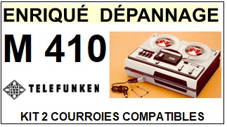 TELEFUNKEN-M410-COURROIES-ET-KITS-COURROIES-COMPATIBLES