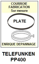 TELEFUNKEN-PP400-COURROIES-ET-KITS-COURROIES-COMPATIBLES