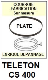 TELETON-CS400-COURROIES-COMPATIBLES
