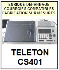 TELETON-CS401-COURROIES-COMPATIBLES
