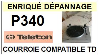 TELETON-P340-COURROIES-COMPATIBLES
