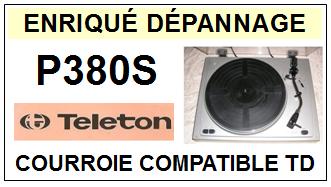 TELETON-P380S-COURROIES-COMPATIBLES