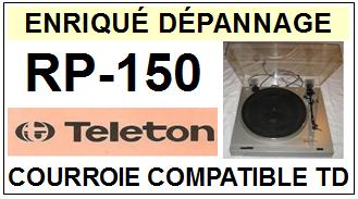 TELETON-RP150 RP-150-COURROIES-COMPATIBLES