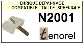 TENOREL-N2001 N-2001-POINTES-DE-LECTURE-DIAMANTS-SAPHIRS-COMPATIBLES