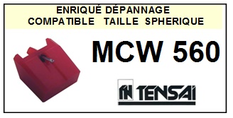 TENSAI-MCW560  MCW-560-POINTES-DE-LECTURE-DIAMANTS-SAPHIRS-COMPATIBLES