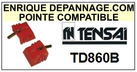 TENSAI-TD860B  TD-860B-POINTES-DE-LECTURE-DIAMANTS-SAPHIRS-COMPATIBLES