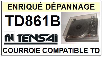 TENSAI-TD861B-COURROIES-COMPATIBLES