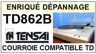 TENSAI-TD862B-COURROIES-COMPATIBLES