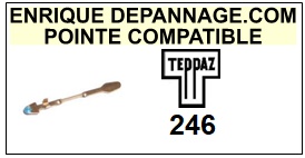 TEPPAZ-246-POINTES-DE-LECTURE-DIAMANTS-SAPHIRS-COMPATIBLES