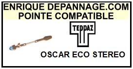 TEPPAZ-OSCAR ECO STEREO-POINTES-DE-LECTURE-DIAMANTS-SAPHIRS-COMPATIBLES