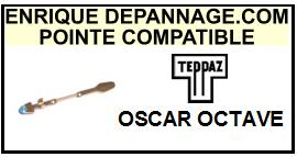 TEPPAZ-OSCAR OCTAVE-POINTES-DE-LECTURE-DIAMANTS-SAPHIRS-COMPATIBLES