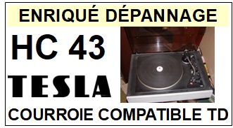 TESLA-HC43-COURROIES-COMPATIBLES